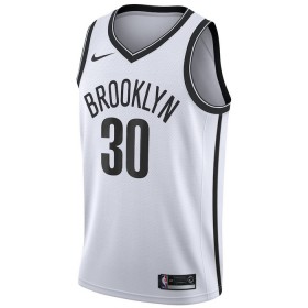 Muške NBA Dres Brooklyn Nets Seth Curry 30 Nike 2022-23 Association Edition Bijela Swingman
